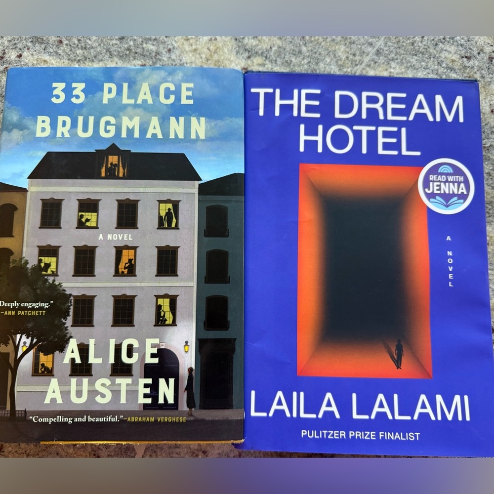 Set of Two Hardback Novels: 33 Place Brugmann and The Dream Hotel